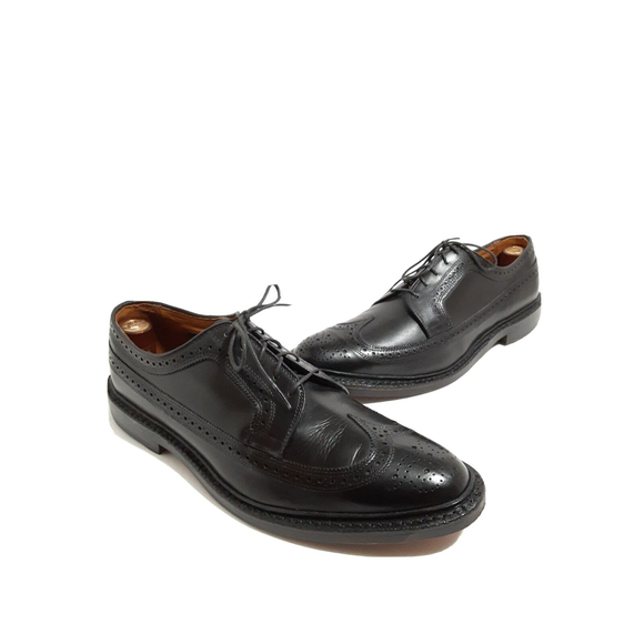 Allen Edmonds Black Macneil Wingtips 9215 Size 11.5 D
